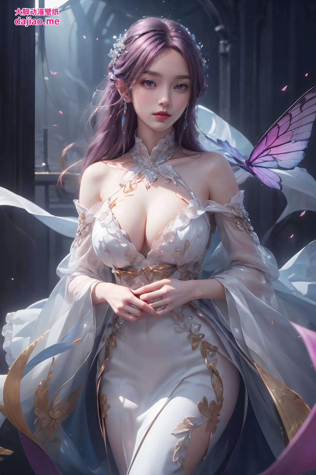 这款国漫女主的桌面壁纸感受每一次启动电脑的惊艳