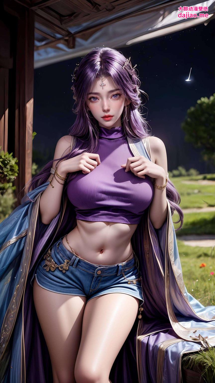 云曦每一帧都是精心绘制的潮图壁纸