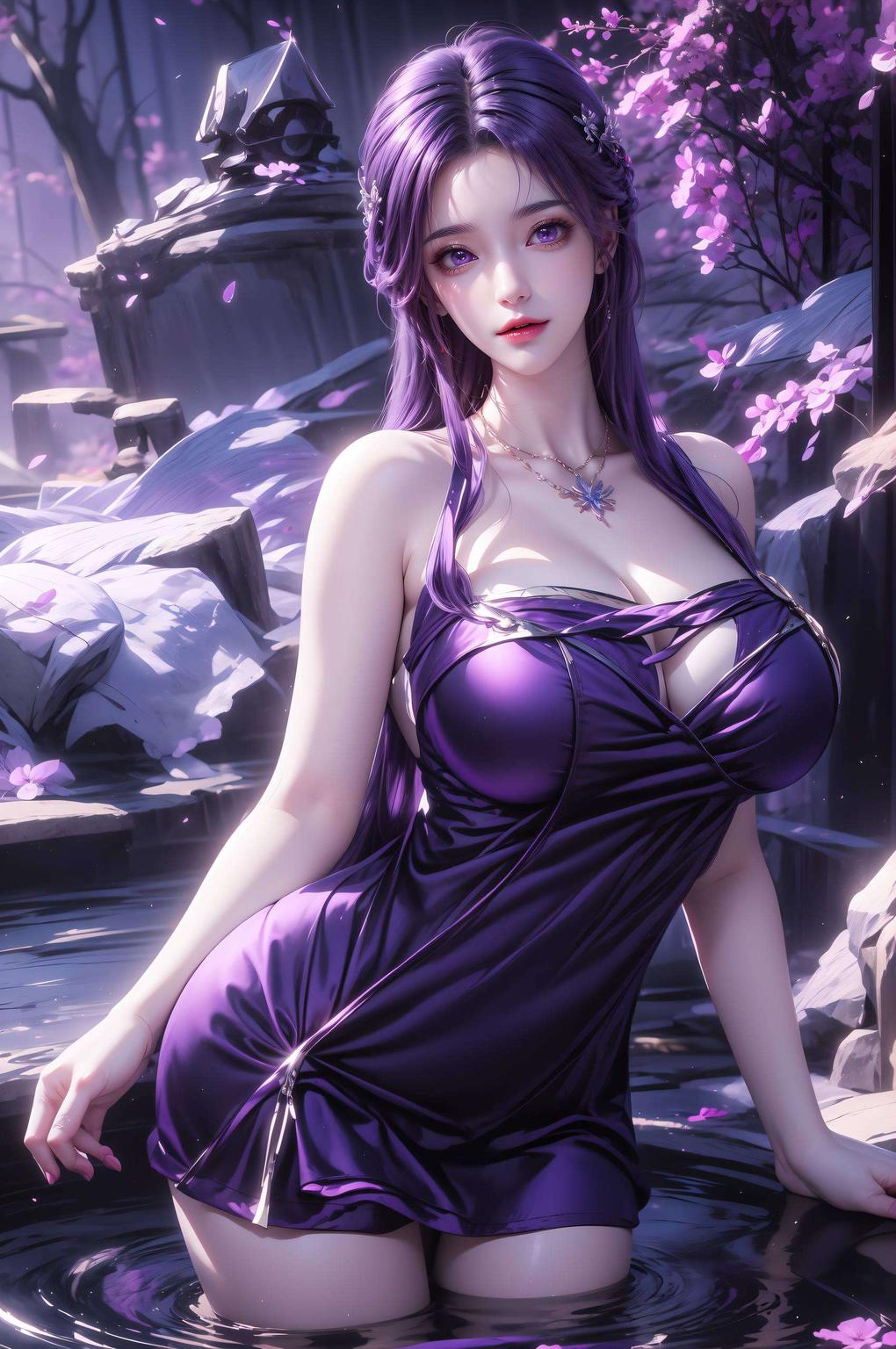 在伤感不规则的世界里都仿佛与这位国漫美女AI美女对话