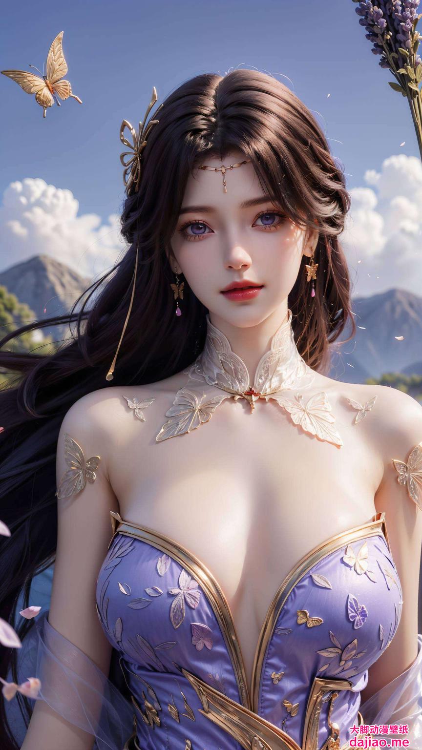 这位国漫美女一颦一笑间