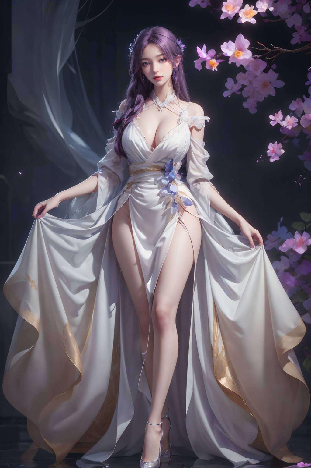 女生们的手机必备云曦壁纸双手合十