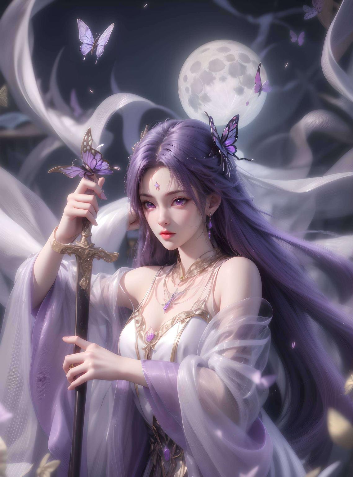大家好！这里是你的电脑国漫女神——AI云曦更是你的个性化壁纸