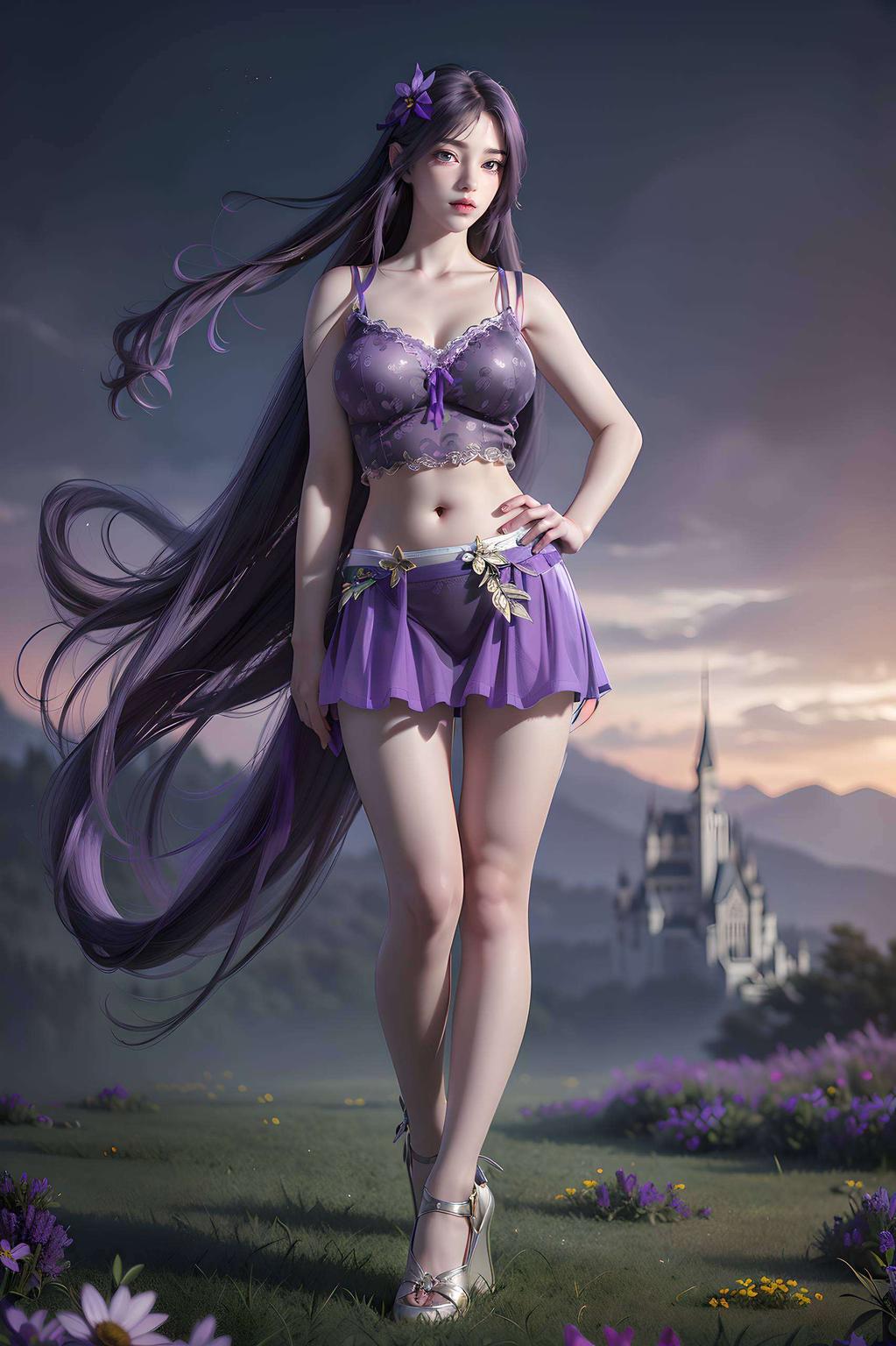 带来视觉盛宴让你沉浸在她婉约的眼神与柔美的轮廓中