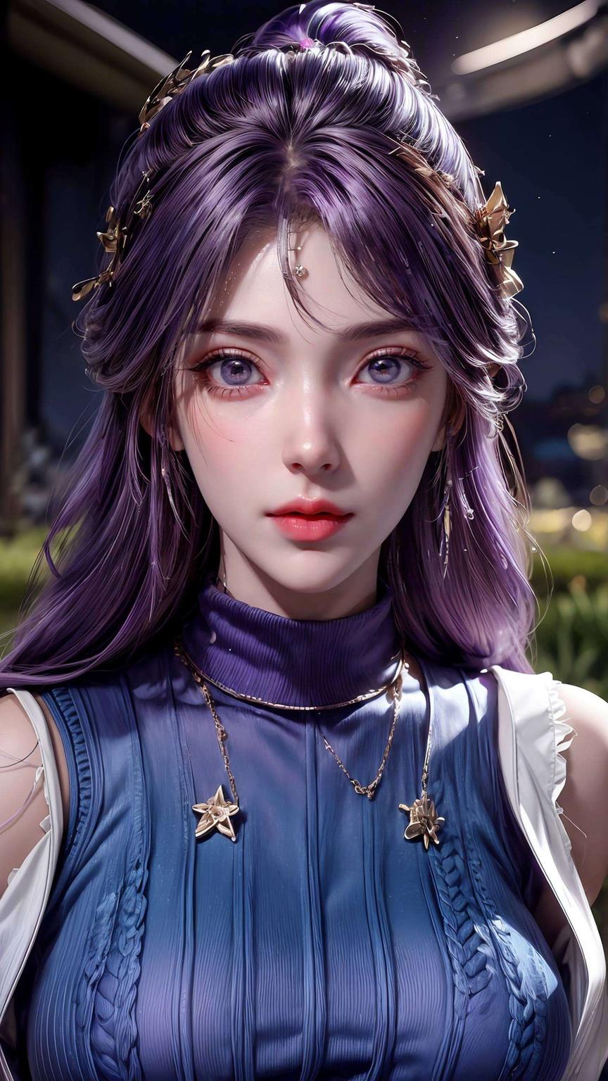 为你的电脑、手机带来一抹独特的风情这款国漫美女微笑素材