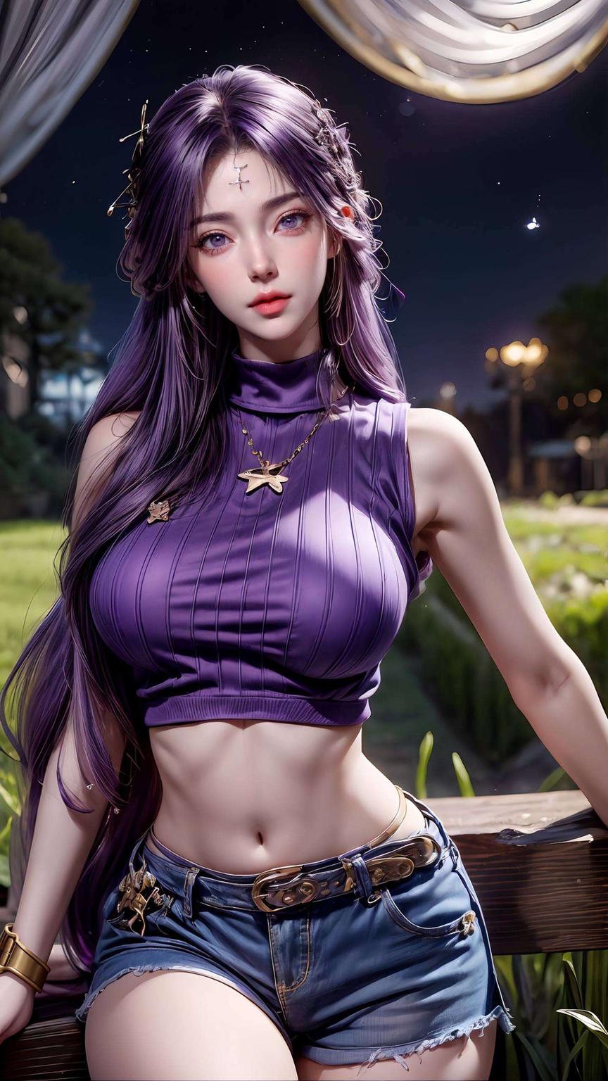为你的电脑带来一抹静谧的优雅AI动漫美女云曦以高清壁纸的形式绽放光彩