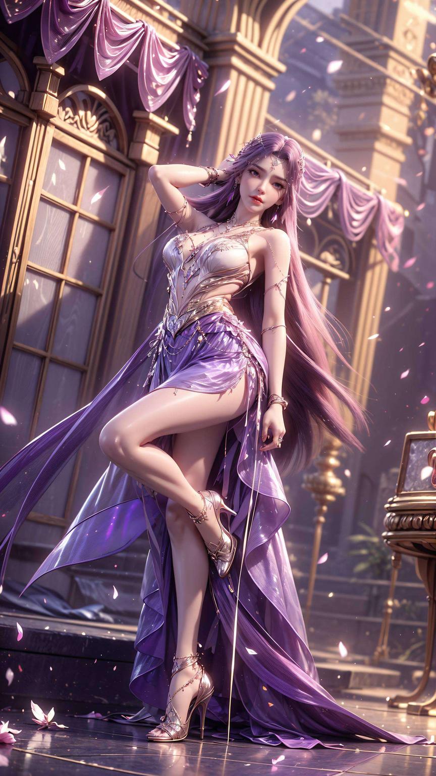 都是一场视觉盛宴想要将这位国漫女神设置为你的动态壁纸吗？只需轻触屏幕