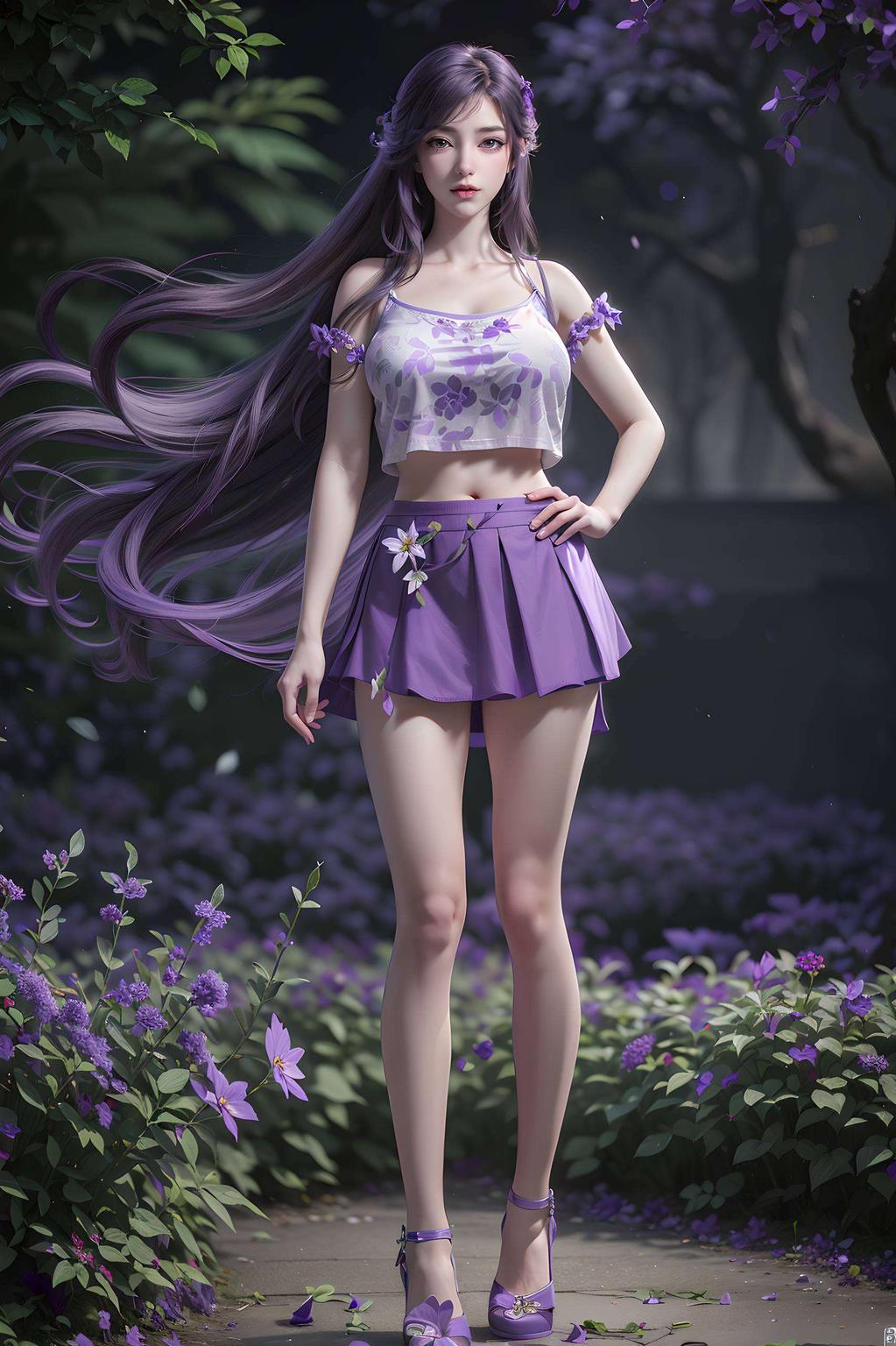 感受科技与艺术的完美结合融合了国漫美女的古风元素