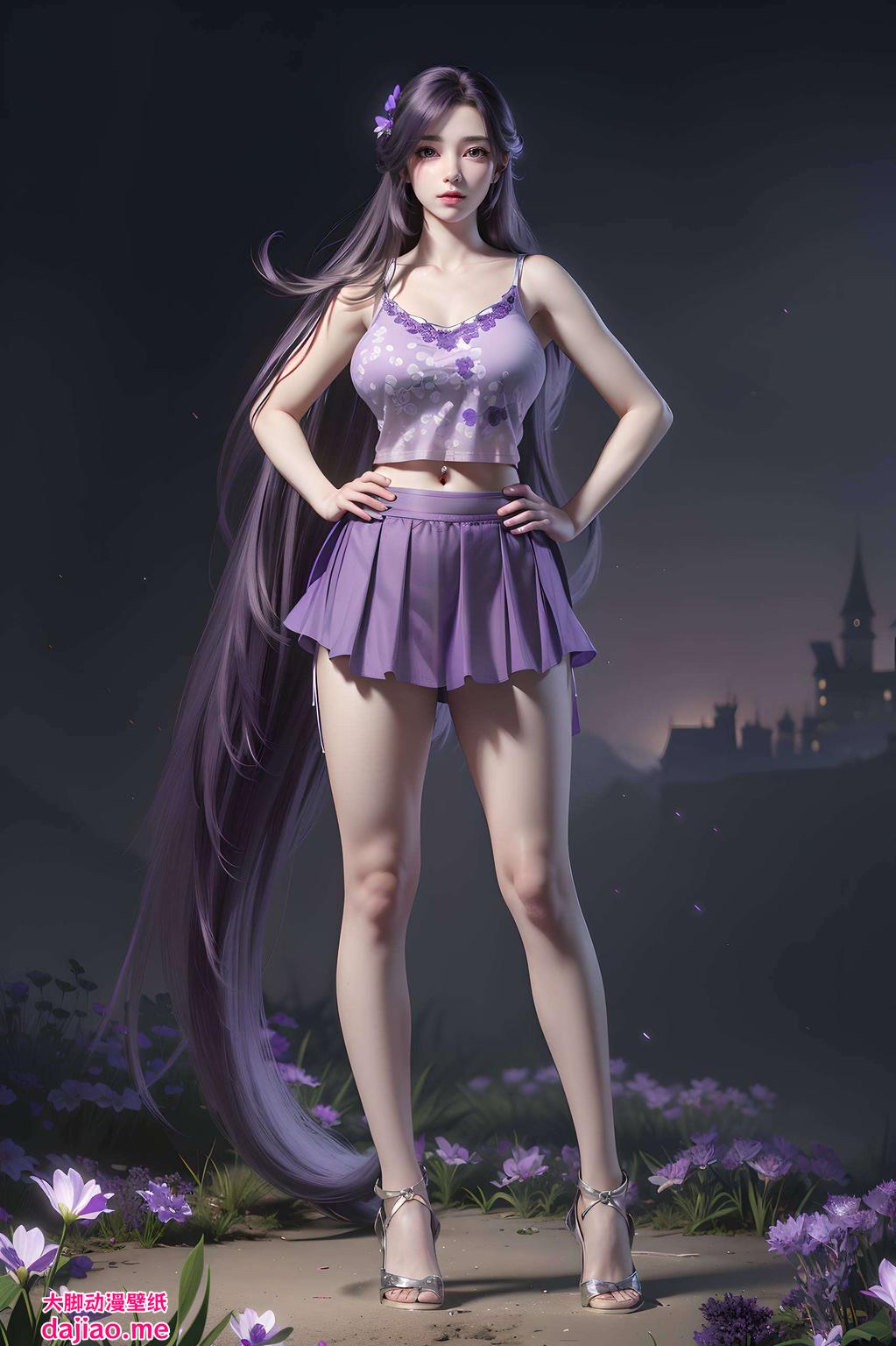 云曦持扇专为护眼设计