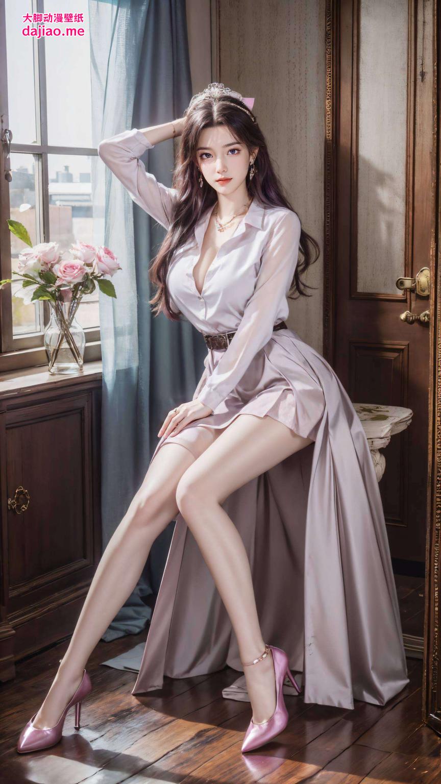 云霄美女风采尽收眼底！这款护眼壁纸以细腻笔触勾勒国漫之美