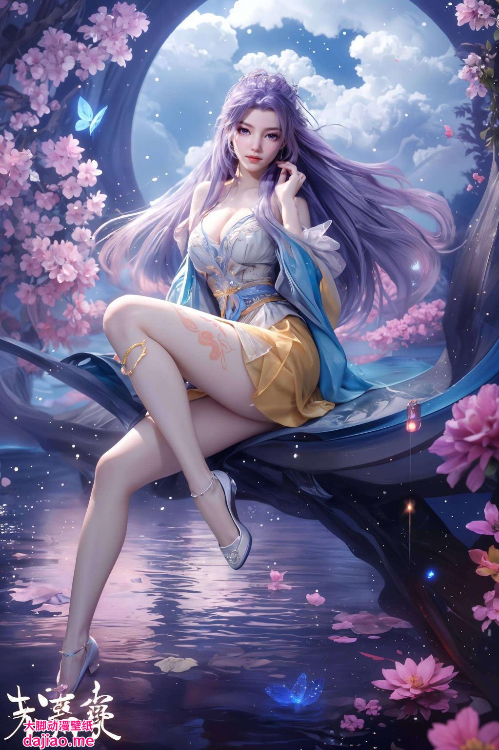 轻柔的色彩搭配绘制于细腻高清的2K分辨率之下