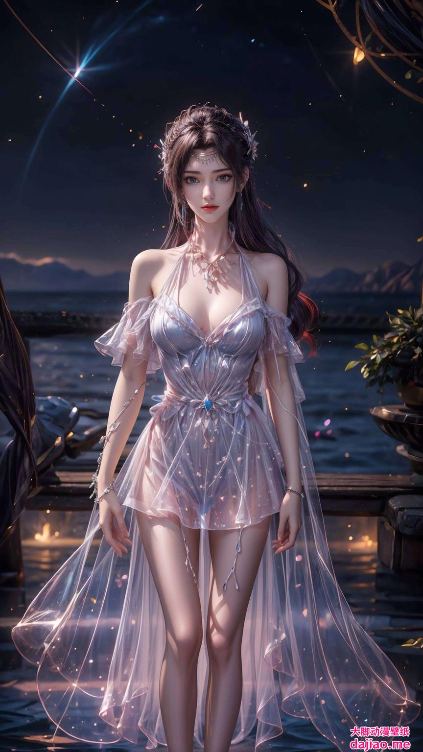 云韵高清壁纸绽放碎花苹果之美