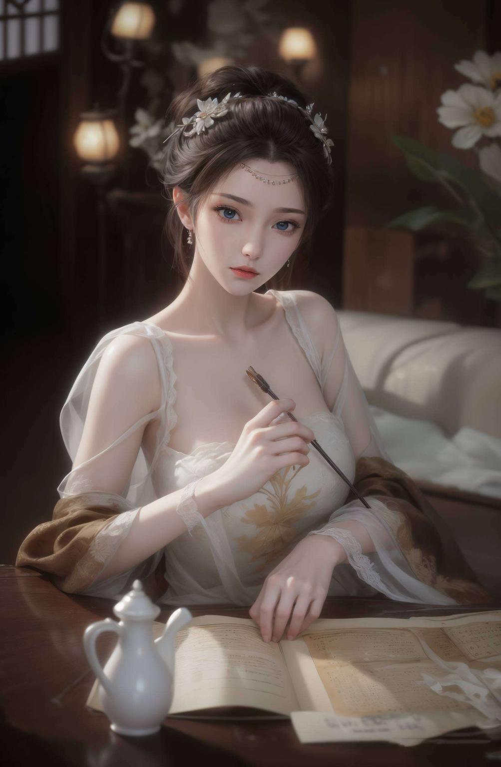 展现国漫女生的灵动之美高清动作素材对比强烈