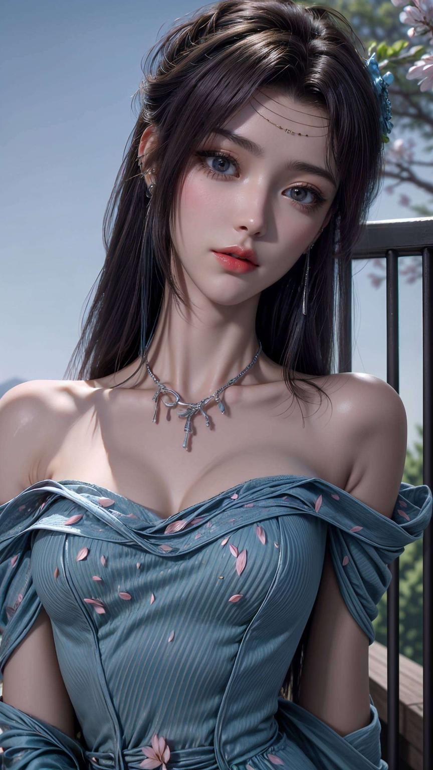 每一帧都如诗如画云韵吊带美女
