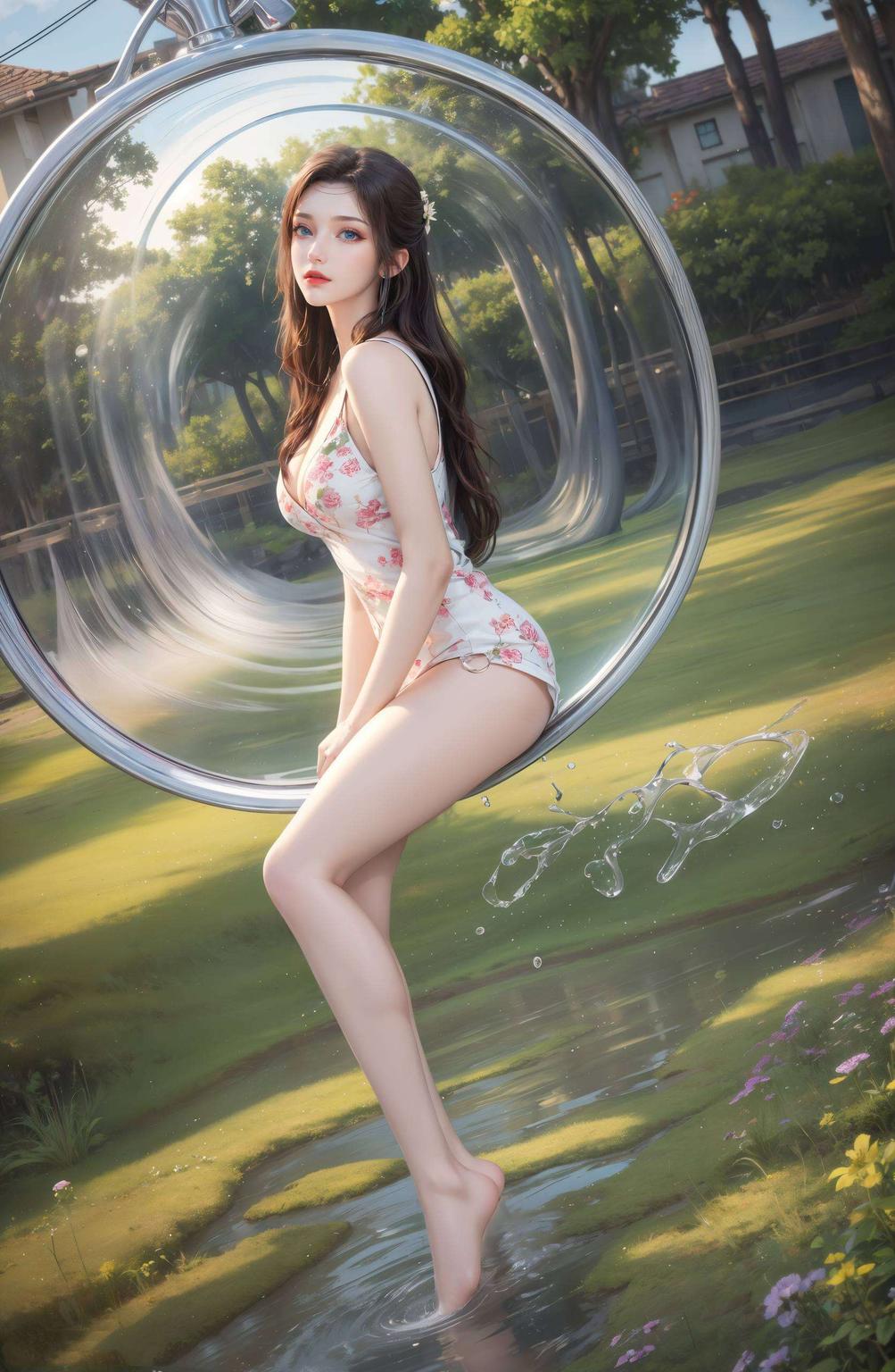 为你的桌面带来一场视觉盛宴国漫美女的婉约风姿跃然纸上
