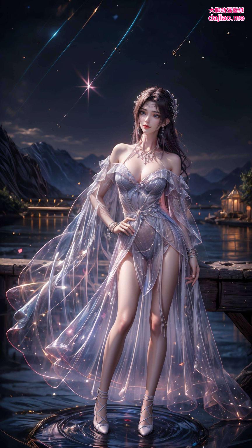 都能感受到她的优雅与灵动精选全屏AI绘画参考素材