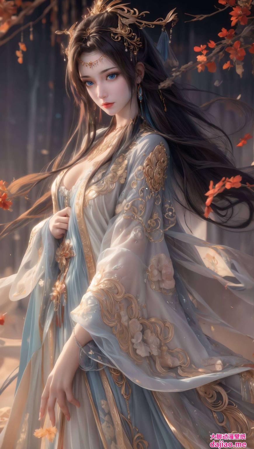 尽享AI绘画角色体态素材让手机壁纸成为你的私人画廊