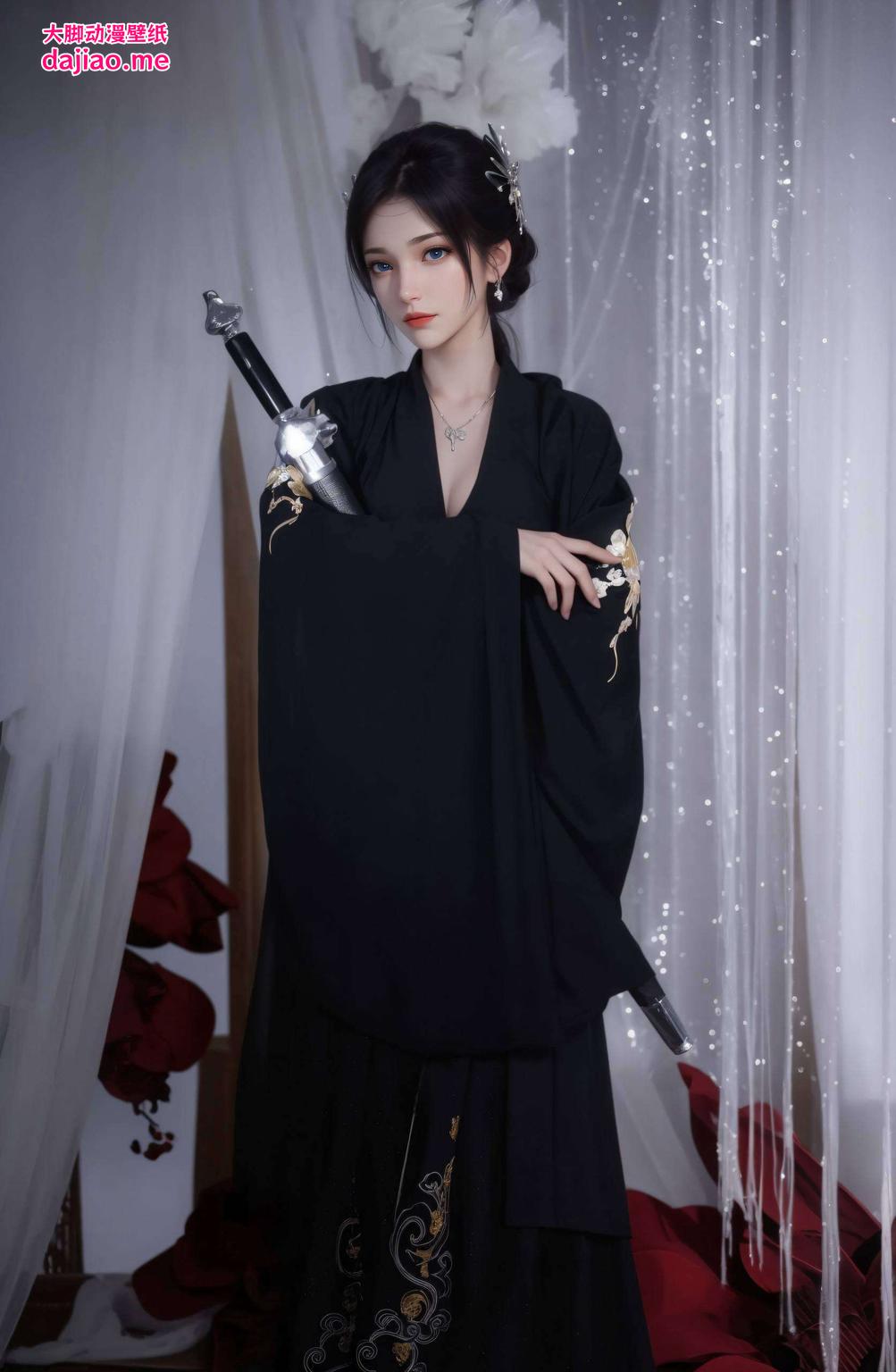 将国漫美女云韵壁纸与魔兽山脉的壮丽风光巧妙融合为你的电脑桌面增添一抹独特的国漫风情