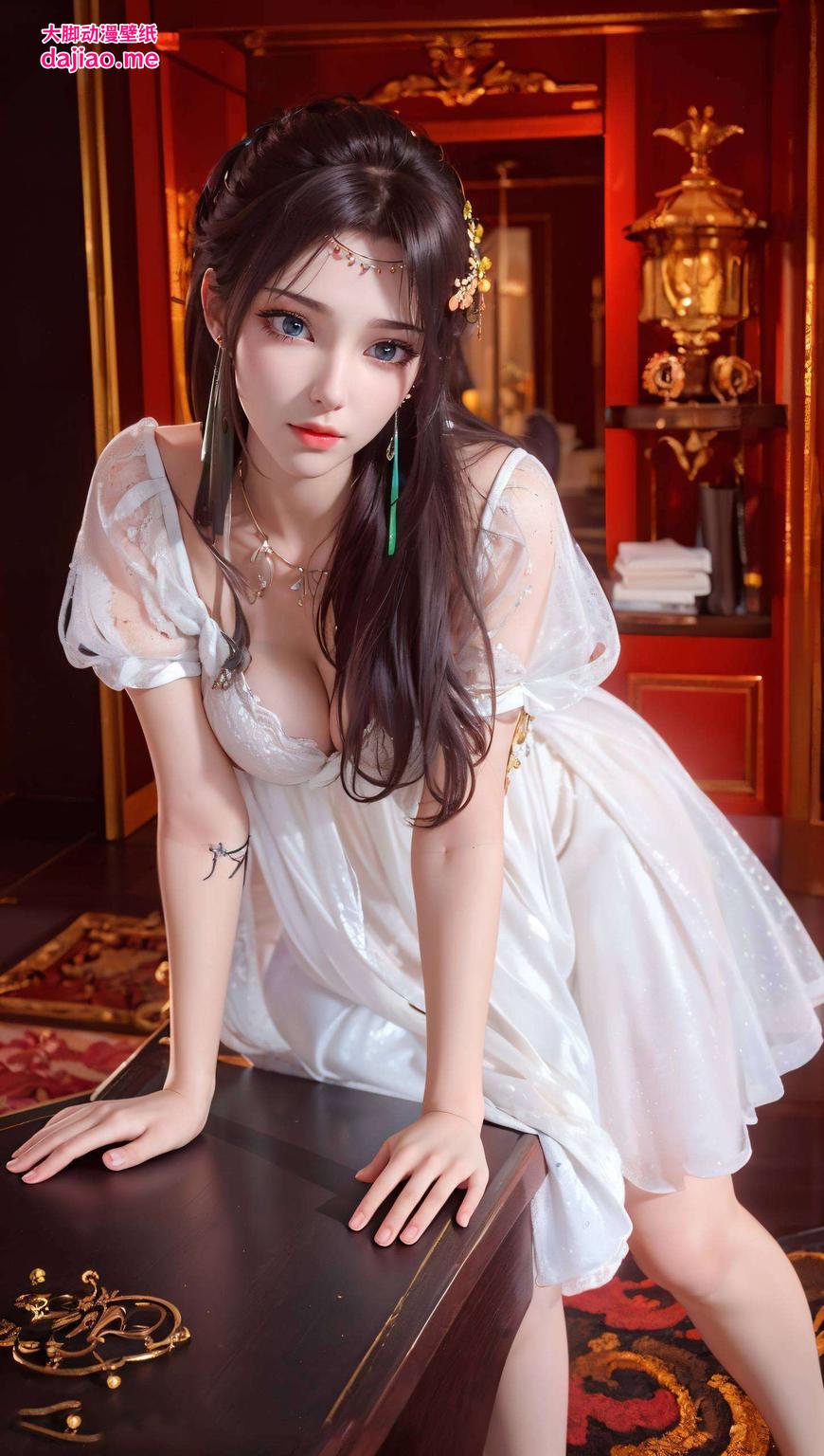这款壁纸以其独特的艺术风格每一笔每一划都饱含细腻情感