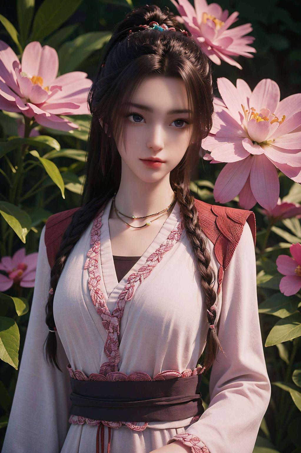她如油画般细腻生动美的让人心醉
