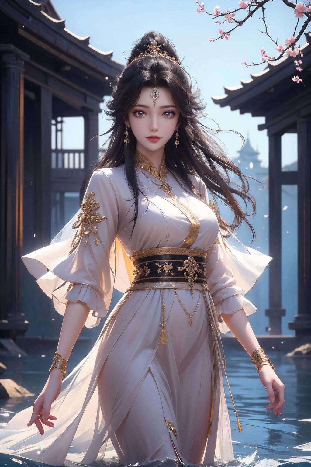 是收藏级别的电脑壁纸现代电脑绘画技术巧妙融合了古典元素