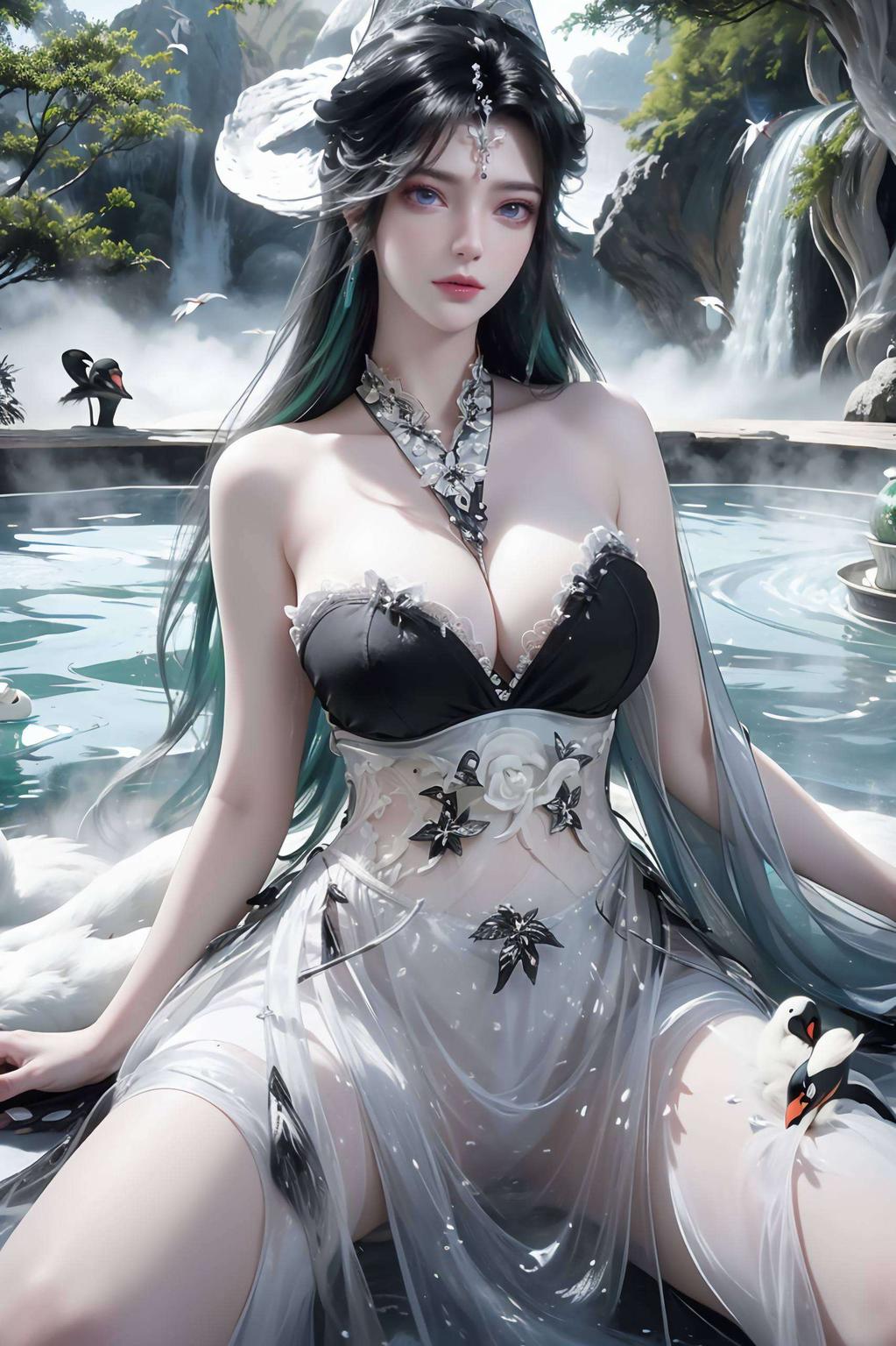 绘制出她那温柔微笑的瞬间以仙逆中的周紫虹为灵感