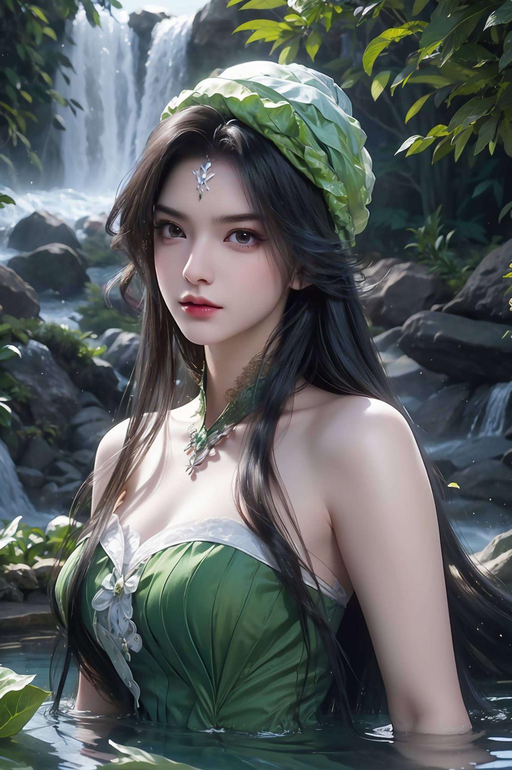 这款高清AI人物神态素材独特的艺术风格