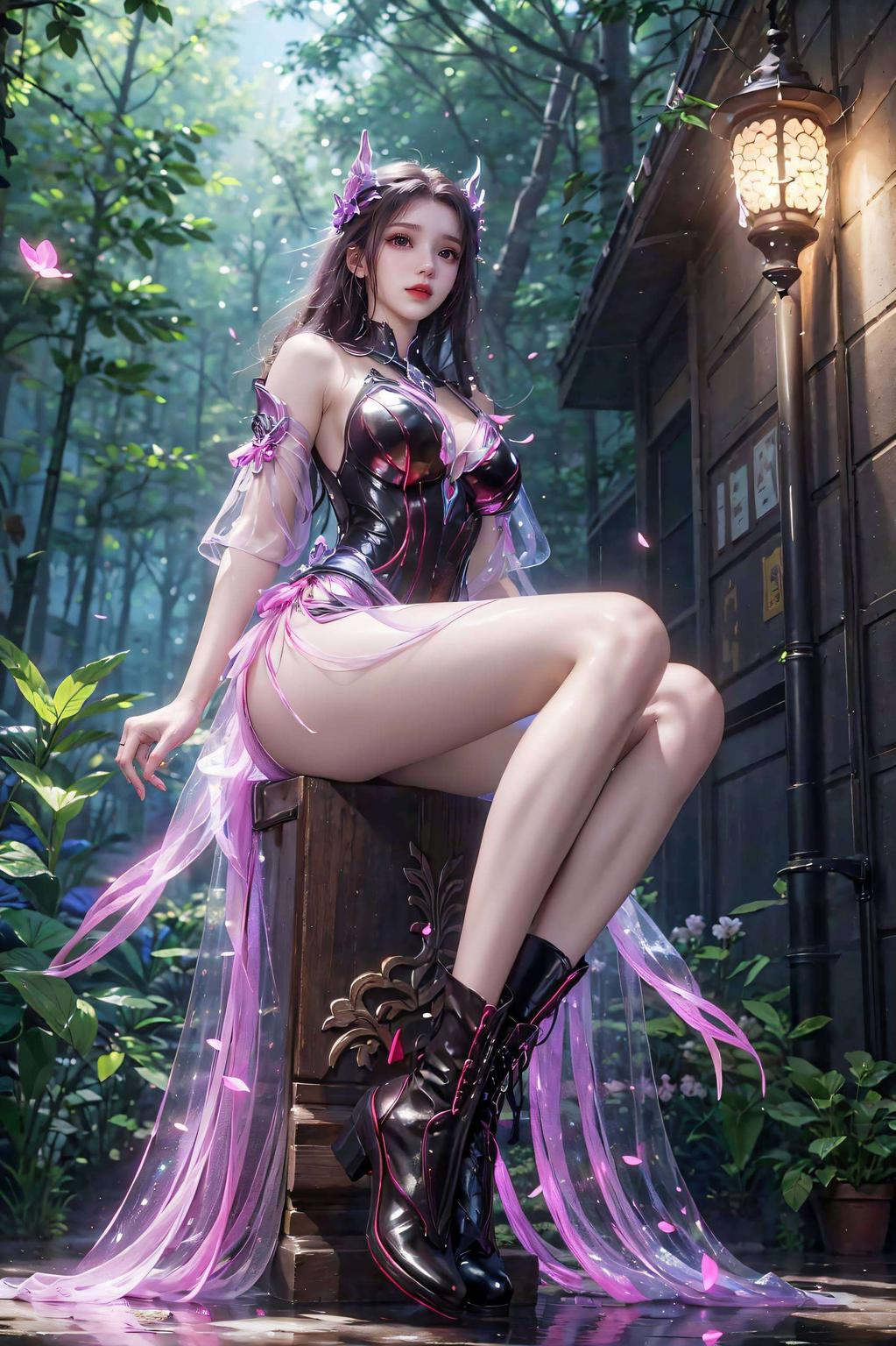 朱竹清与朱竹云的壁纸动画如诗如画