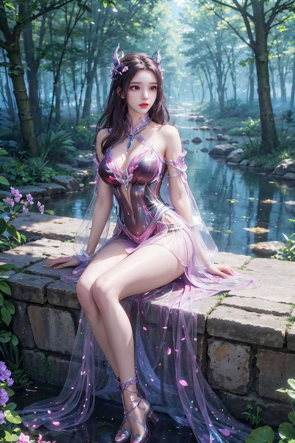紫色调渲染出静谧而神秘的氛围快来下载