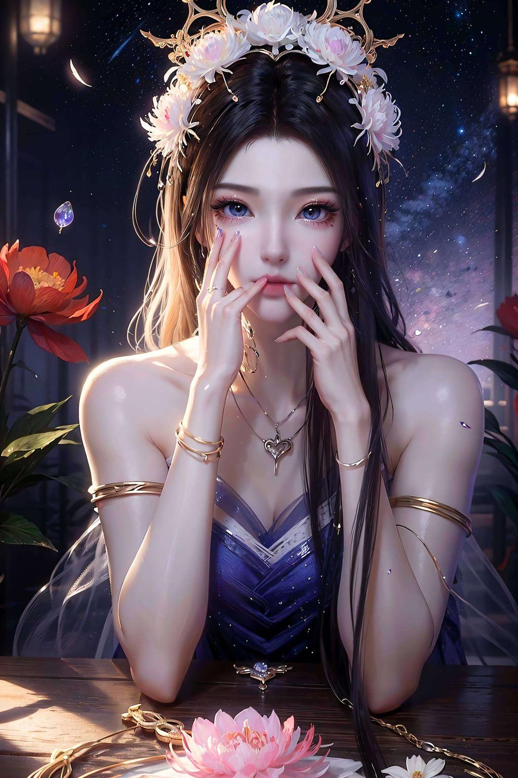 点亮你的电脑桌面感受紫灵的神秘魅力