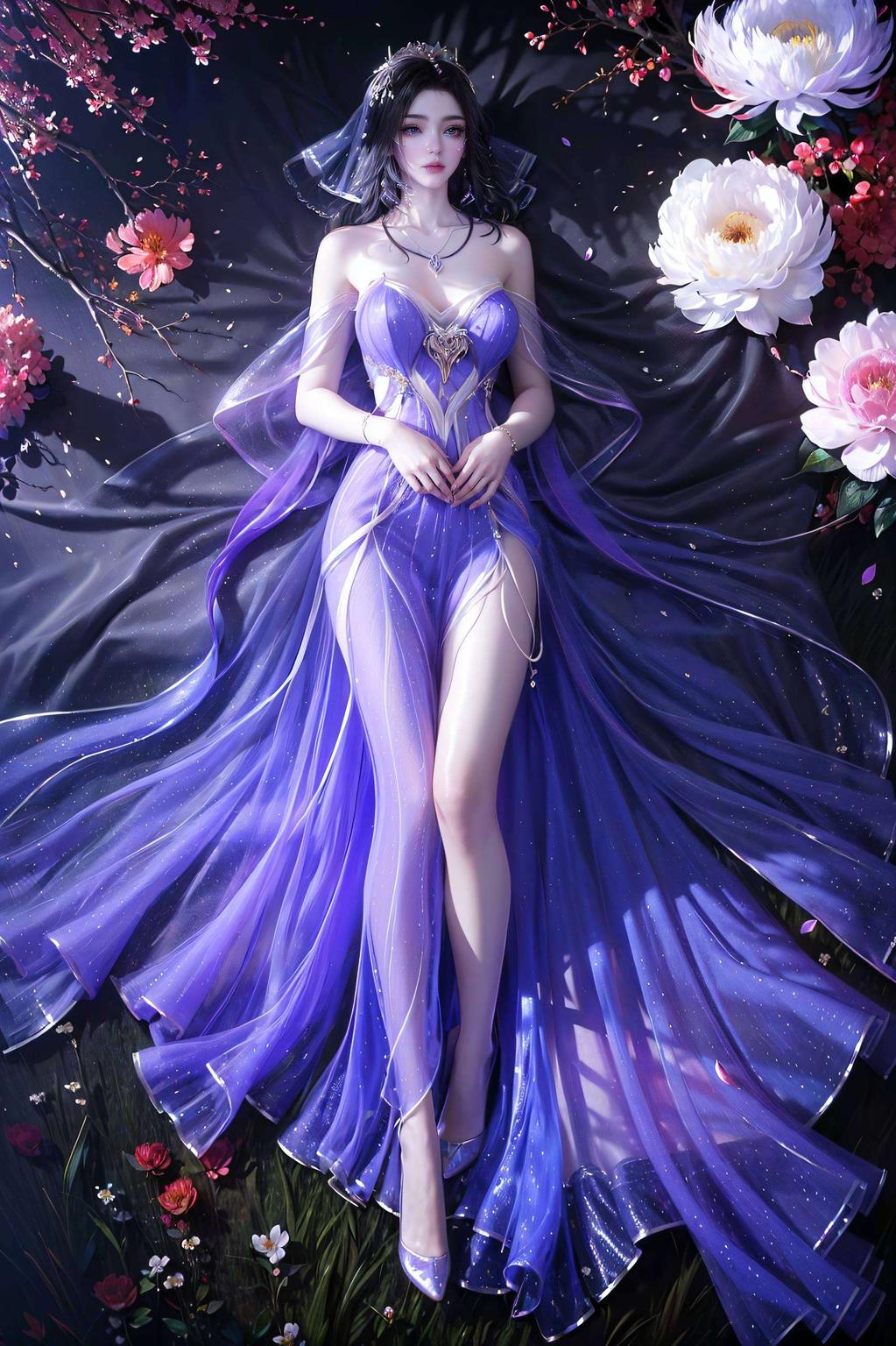 这款少女紫灵壁纸4K超清国漫美女桌面背景高清画质让她的每一个眼神、每一次微笑都跃然屏上