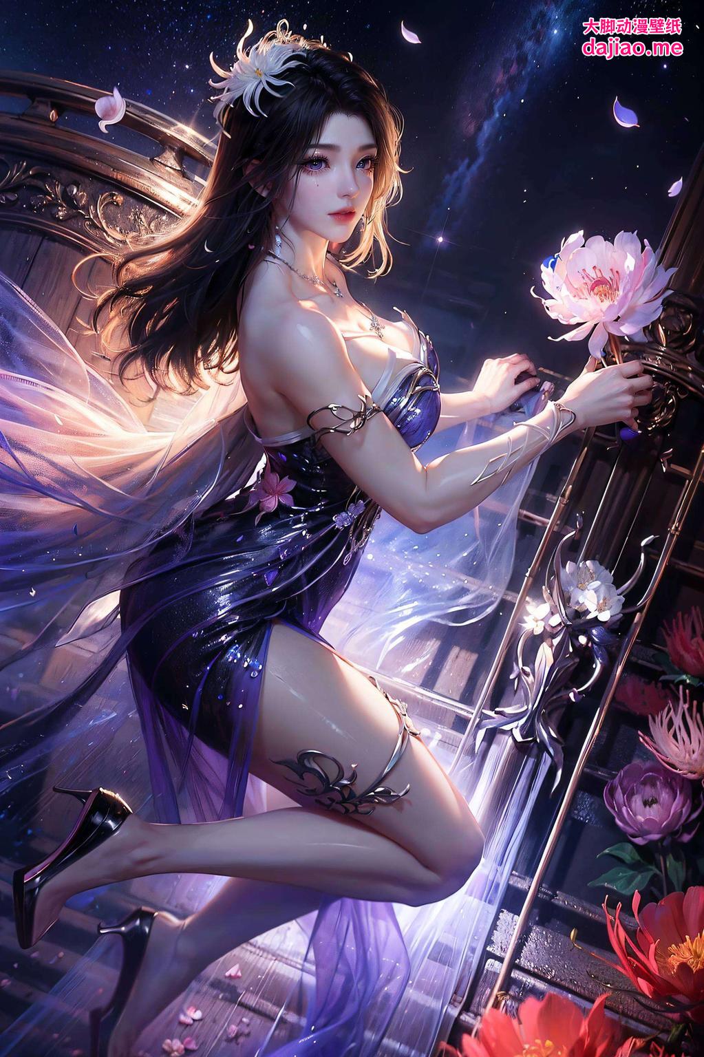 她的每一次绽放都如诗如画每一帧都是对美的极致追求