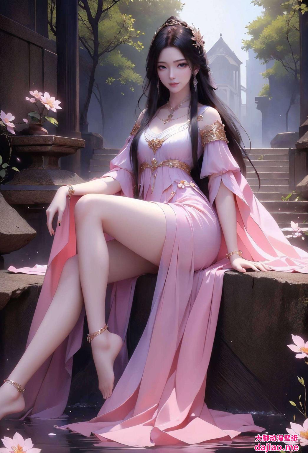 细腻的线条将紫灵的绝美形象展现得淋漓尽致