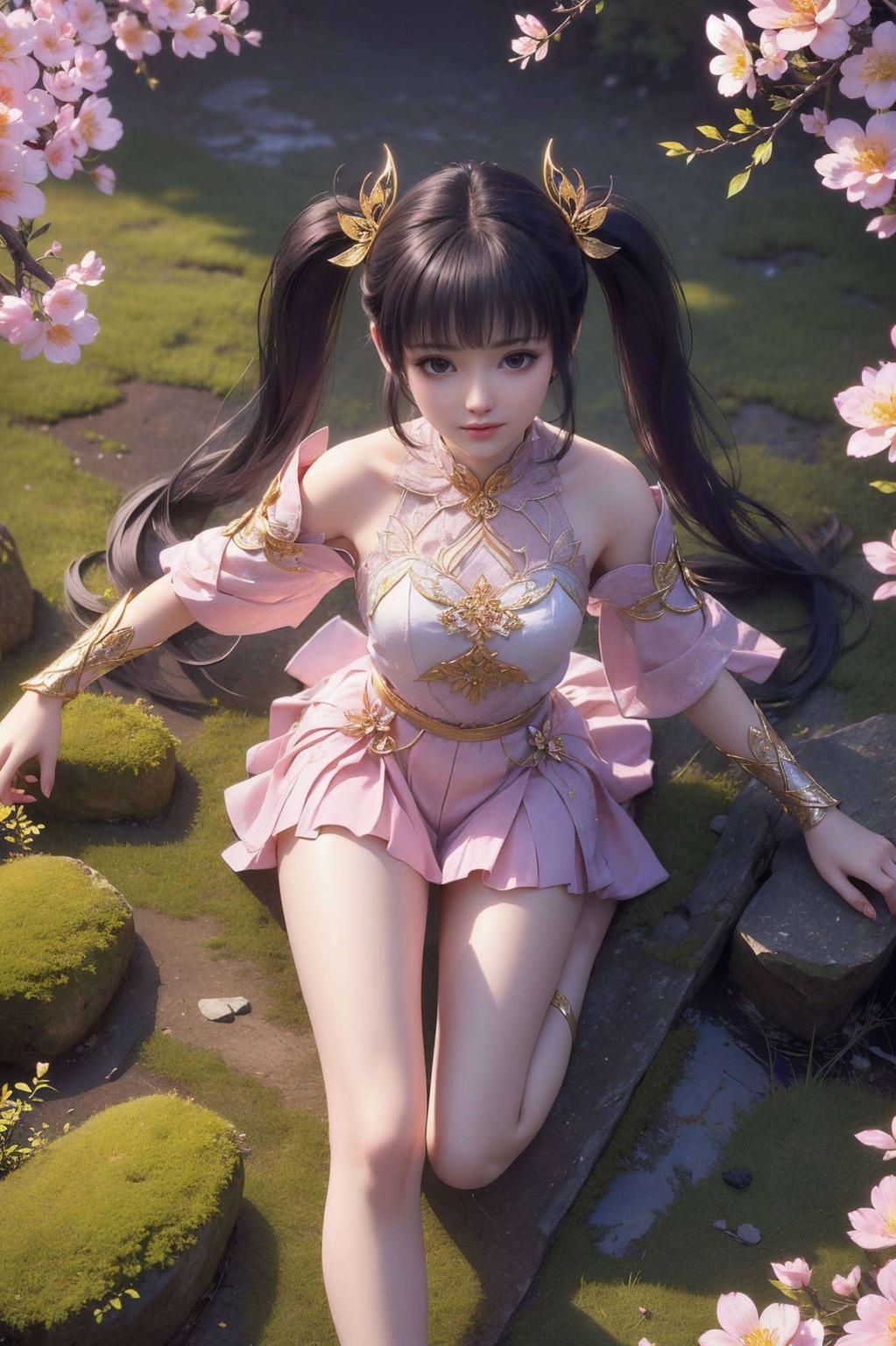 将她的灵动身姿与平板墙面完美融合让空间瞬间焕发活力