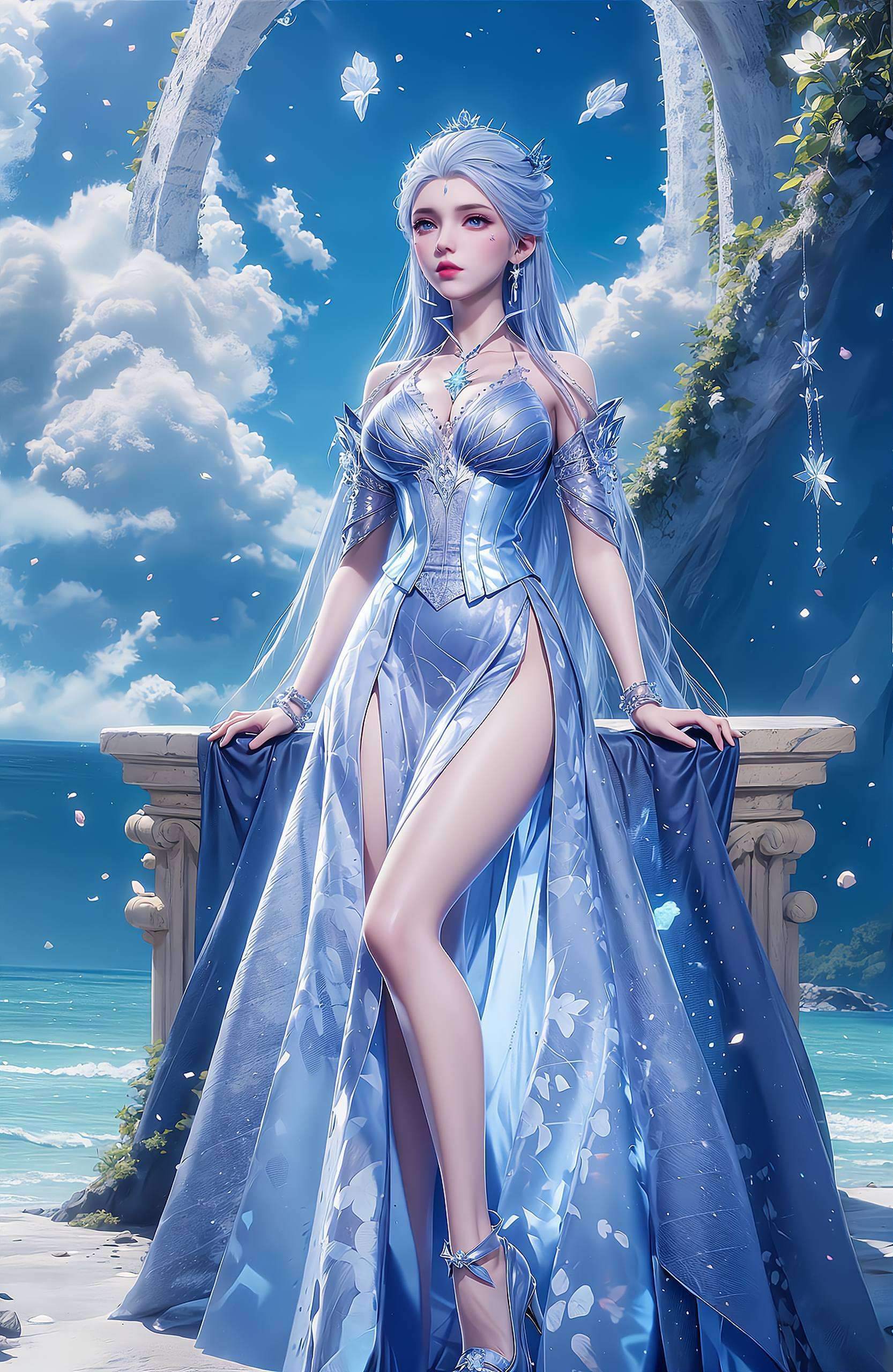 国漫女神壁纸绝世唐门雪女图集壁纸预览