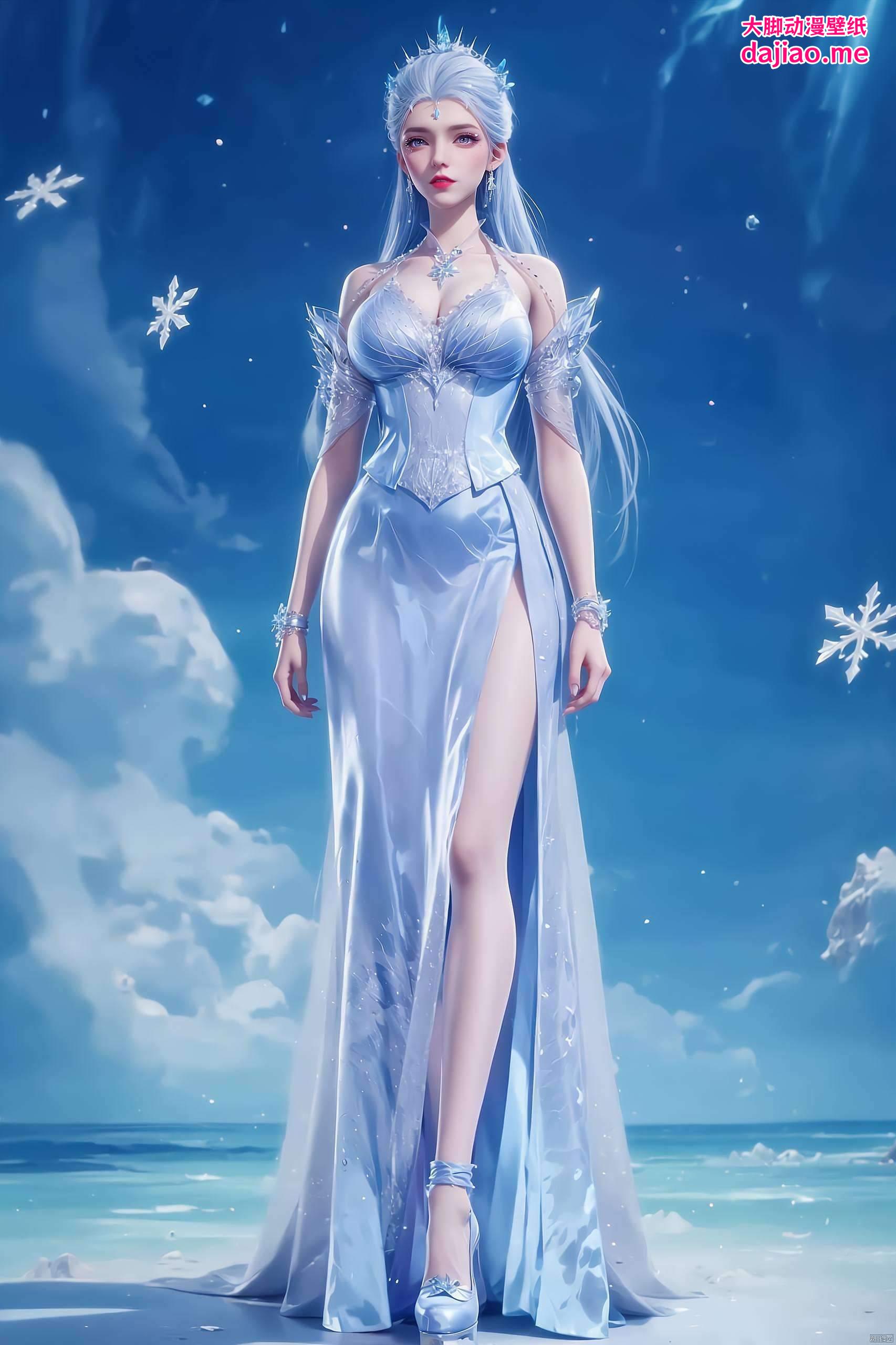 绝世唐门雪女正脸壁纸超清无水印壁纸预览