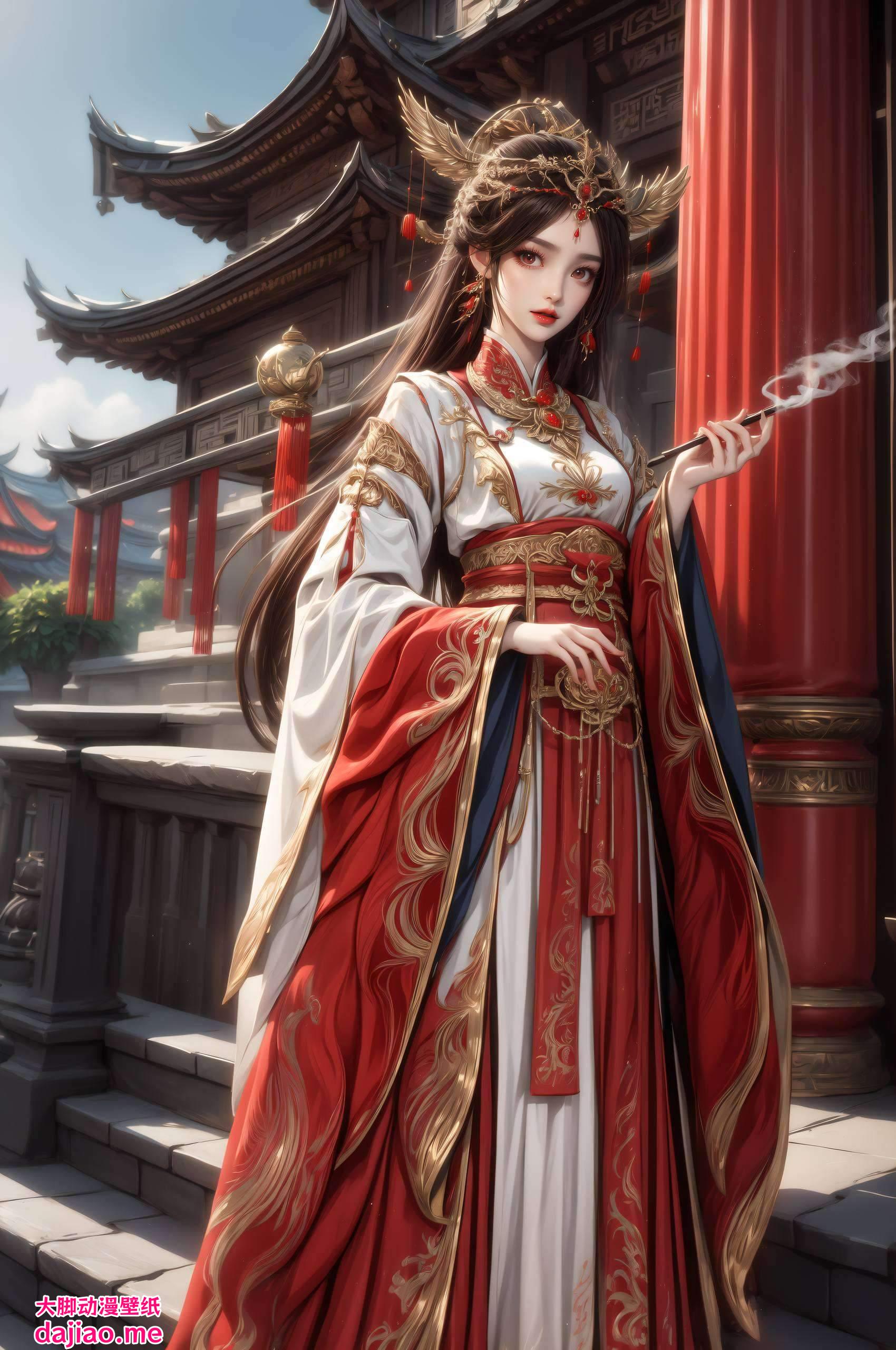 火灵儿竖手指壁纸壁纸预览