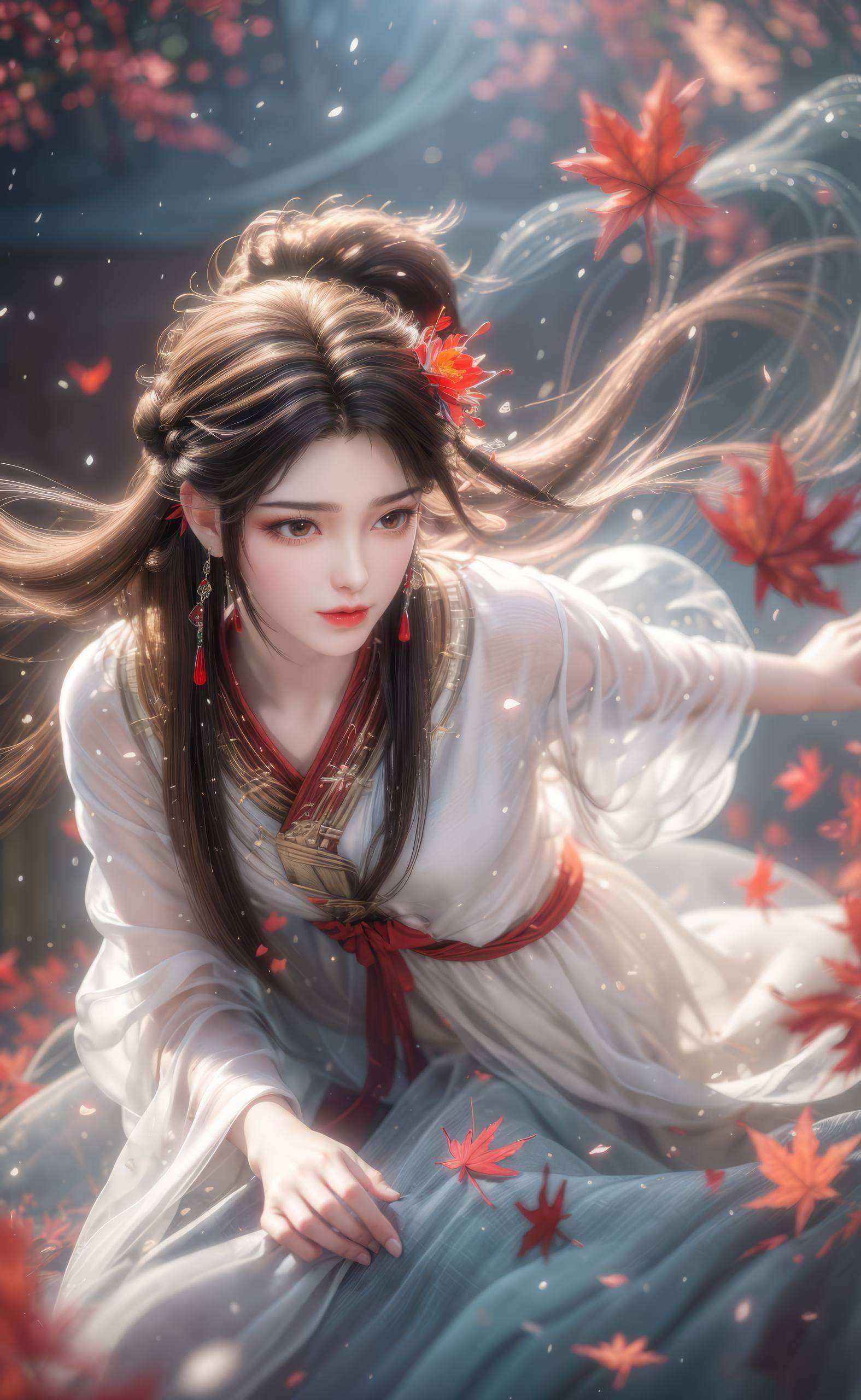 火灵儿透明壁纸壁纸预览