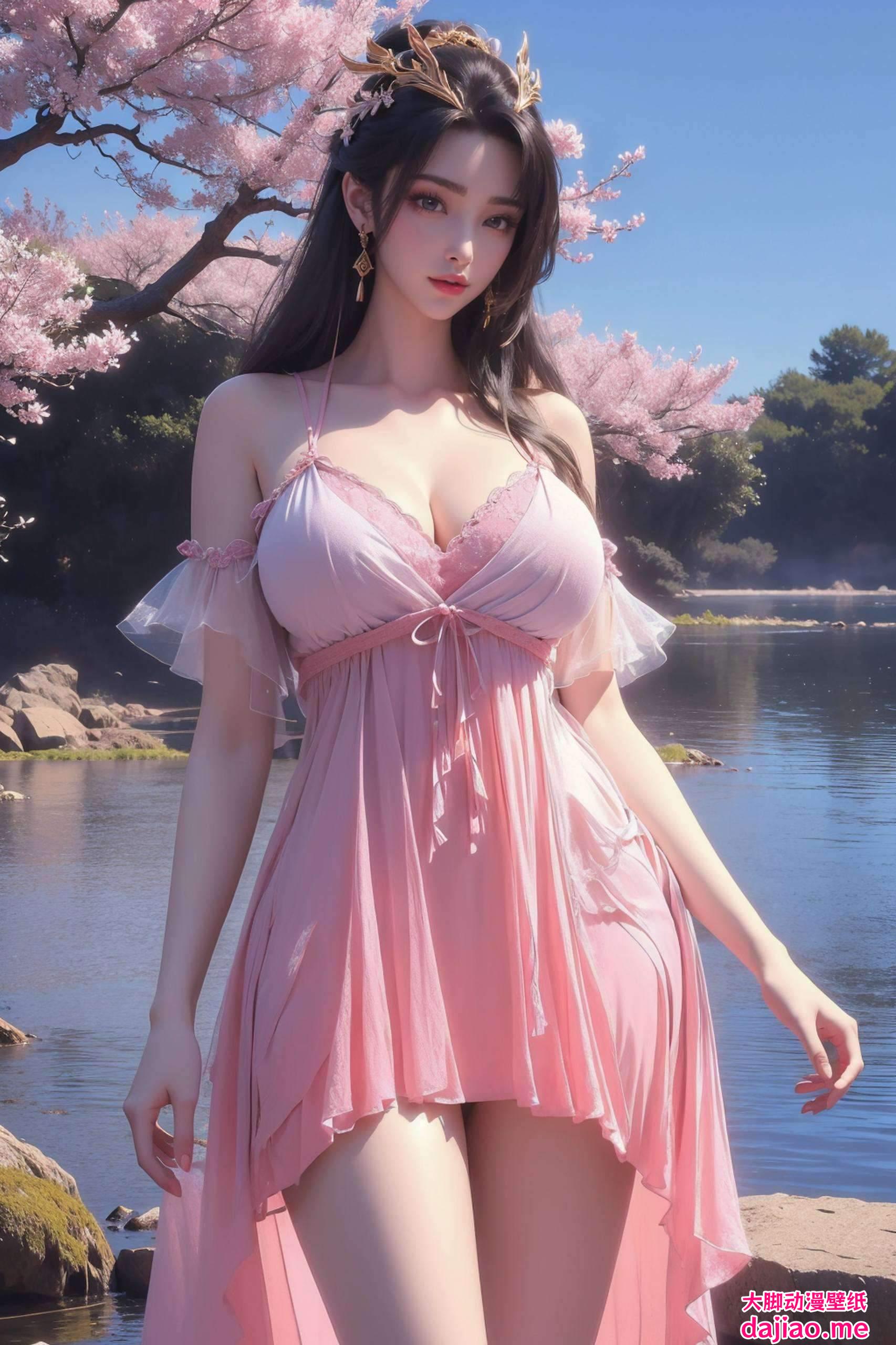 天狐仙子高清壁纸黑衣壁纸预览