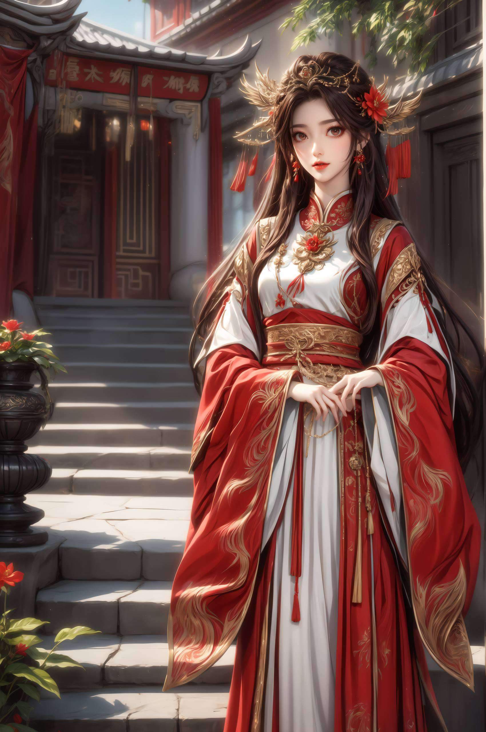 火桑树下火灵儿壁纸壁纸预览