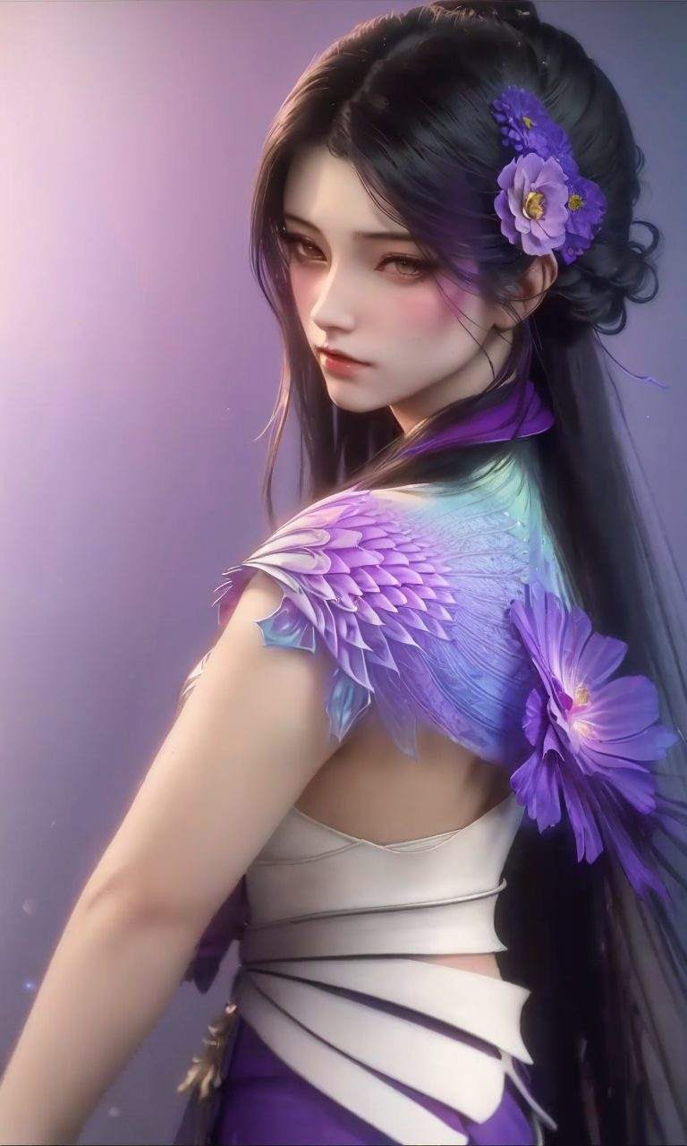 仙逆柳眉全身壁纸超清晰ai素材壁纸预览