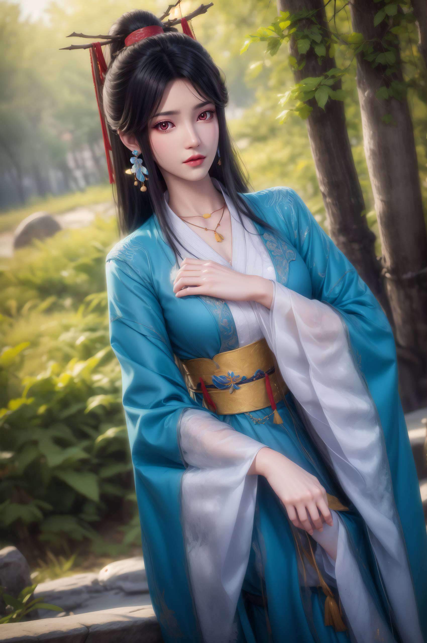 元尊壁纸夭夭喝酒壁纸预览