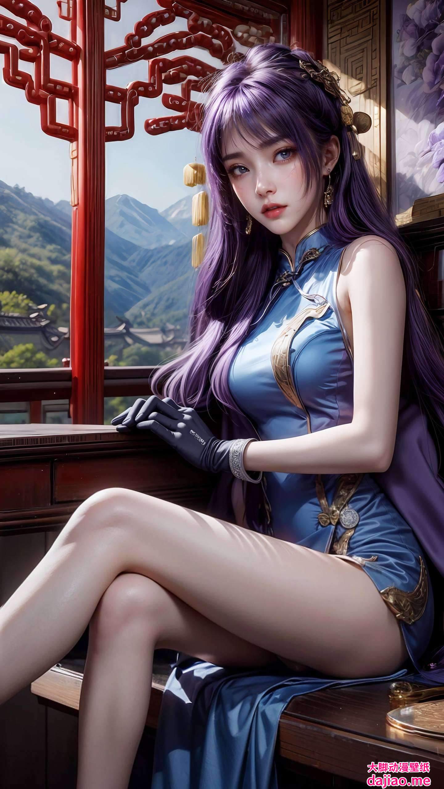 新版姬紫月壁纸壁纸预览