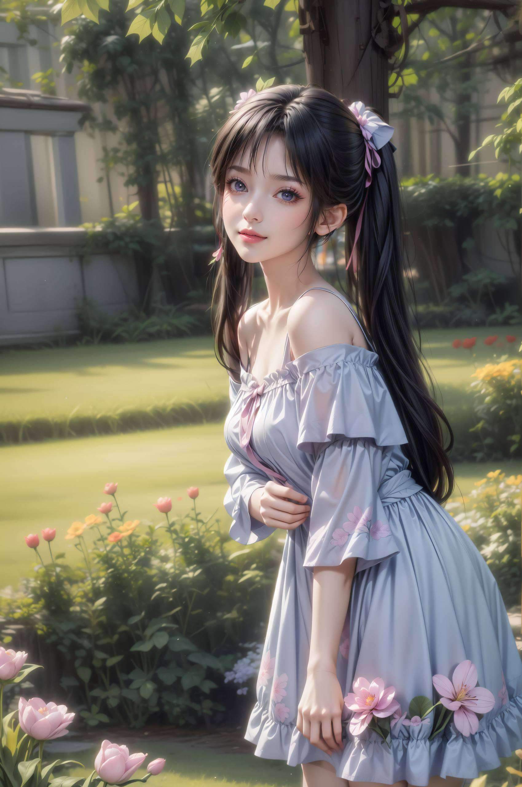 碧瑶壁纸美女图片卡通画壁纸预览