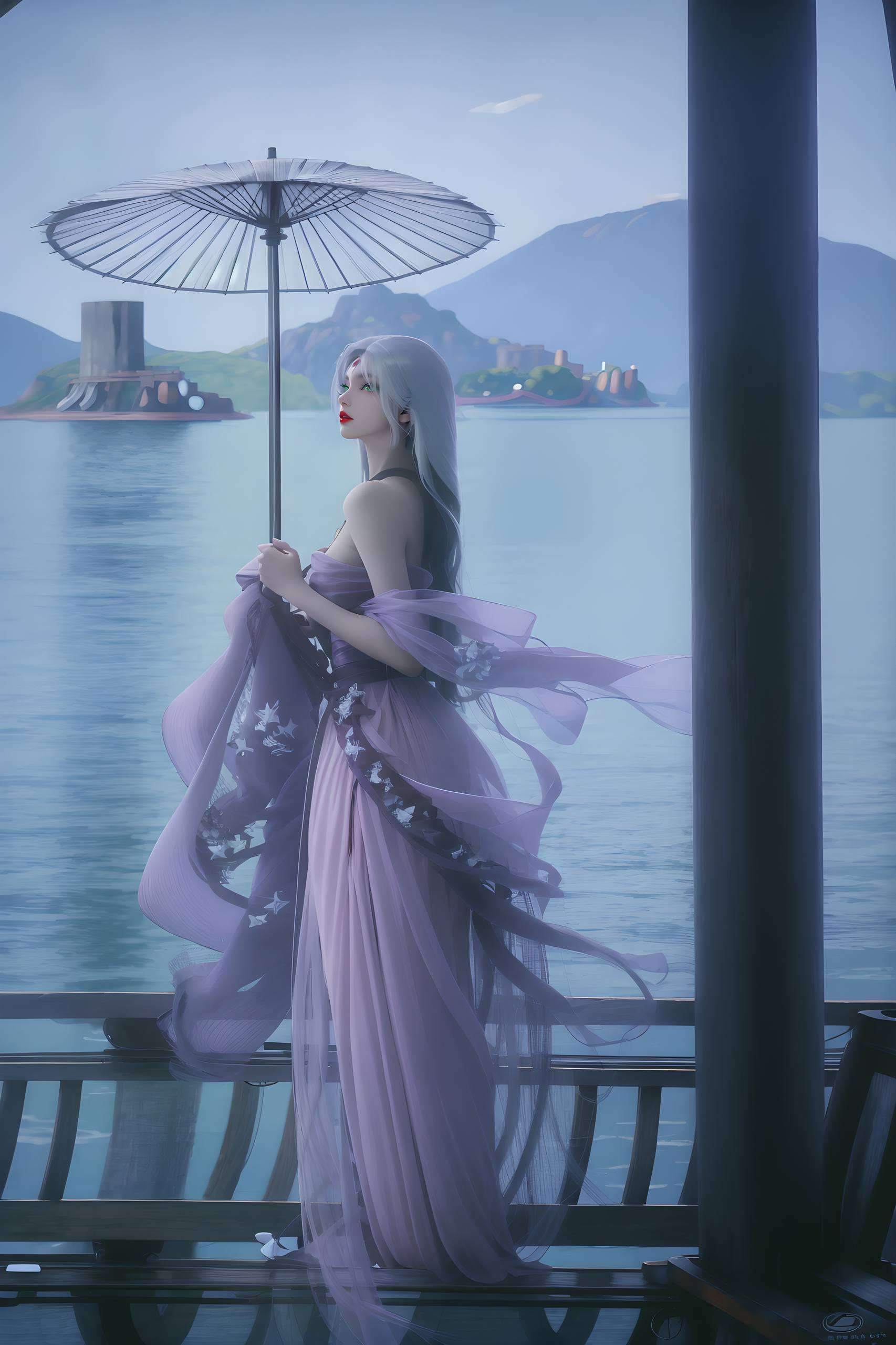 诛仙九尾天狐小白壁纸壁纸预览