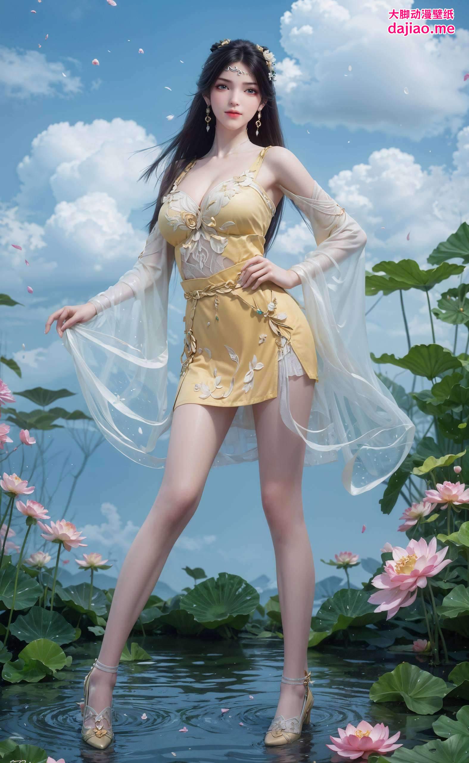 动漫壁纸横屏金瓶儿壁纸预览